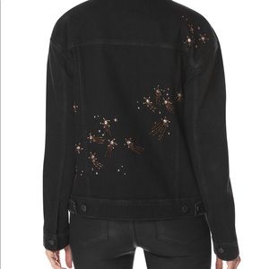 PAIGE Embellished Boyfriend Jacket